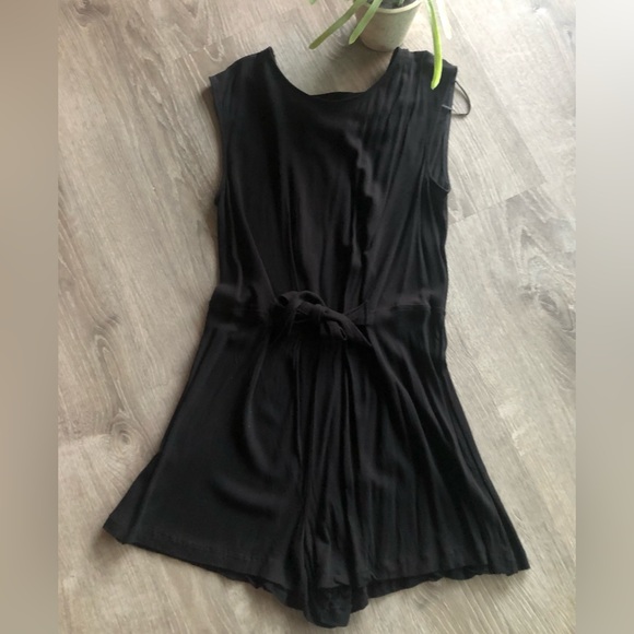 Zara Basic Collection Romper Black Color. - Picture 1 of 9